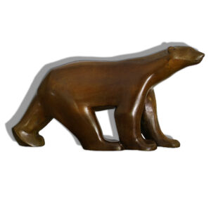 Bear in Bronze Sculpture